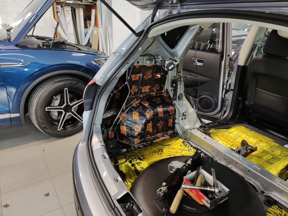 Шумоізоляція, на прикладі Opel (Частина 2. Багажник) 4