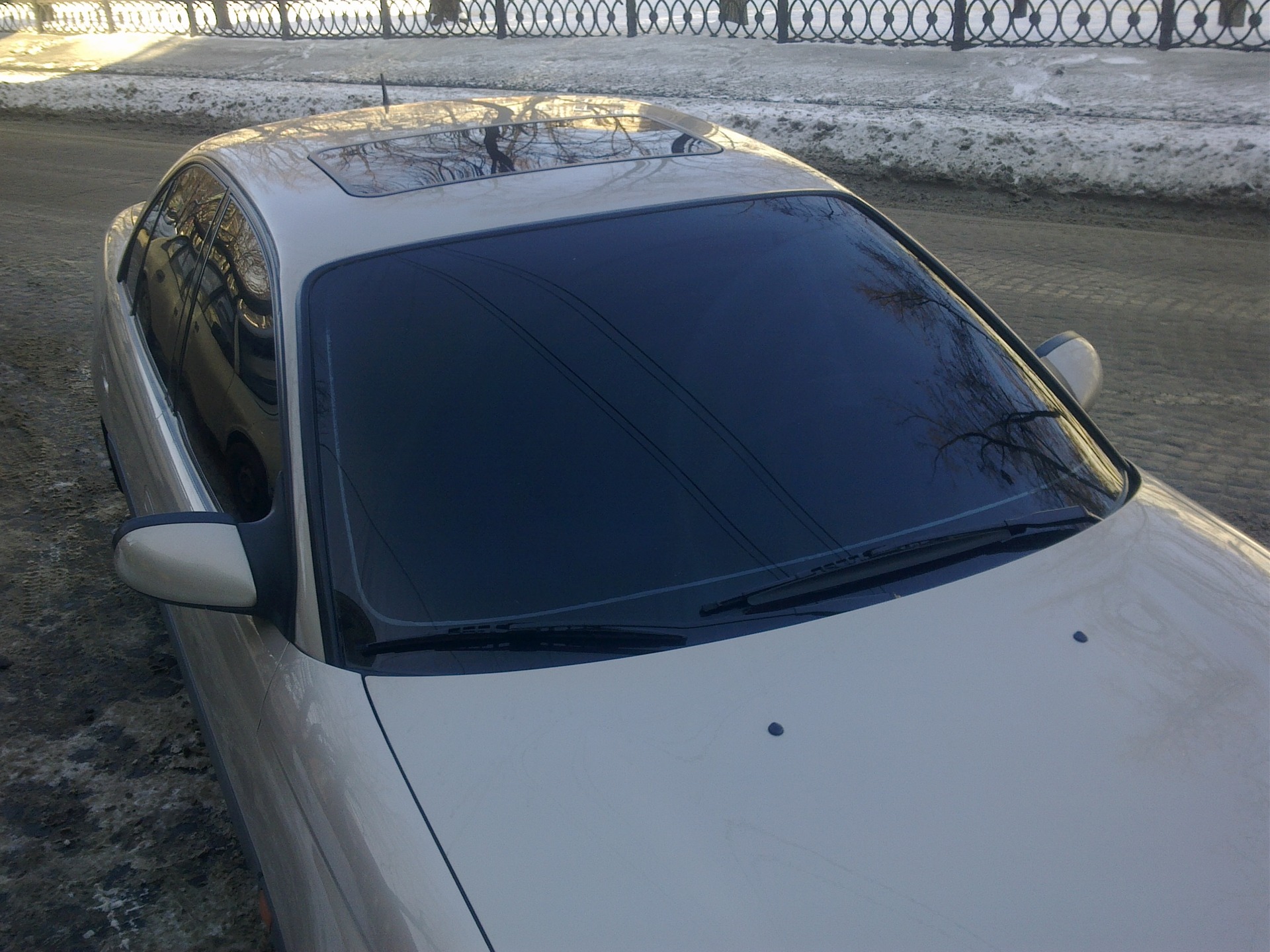 Затонував лобове скло 4
