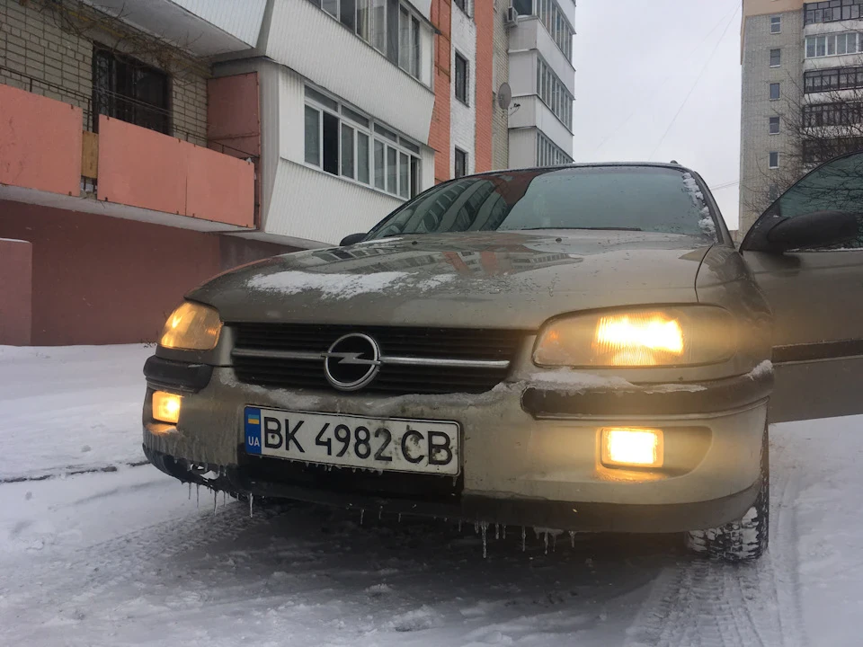 ПТФ в бампер без ПТФ