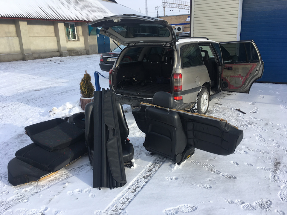 Установка салону Recaro шкіра 1