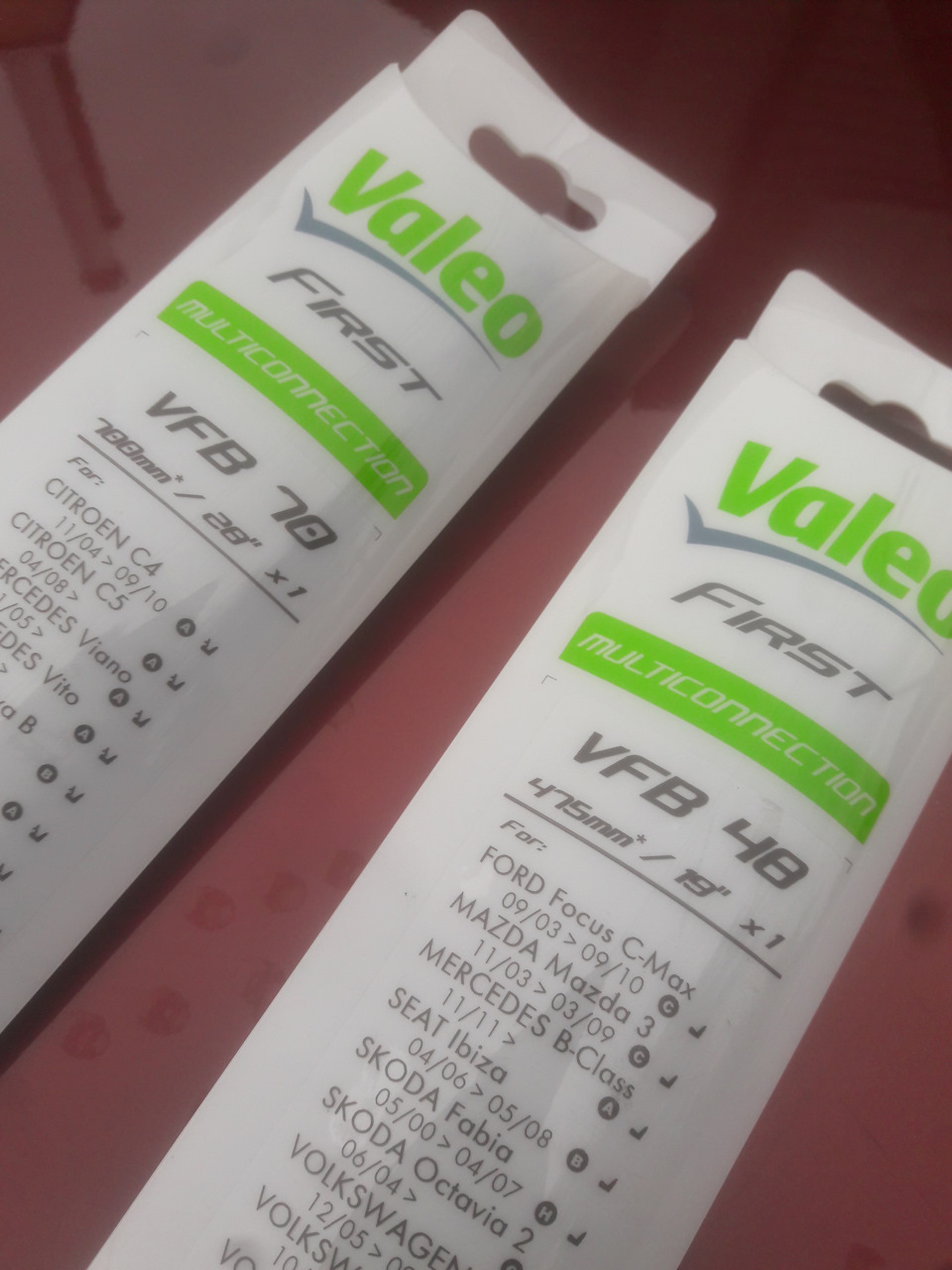 Щітки склоочисника Valeo 700/475 mm 2