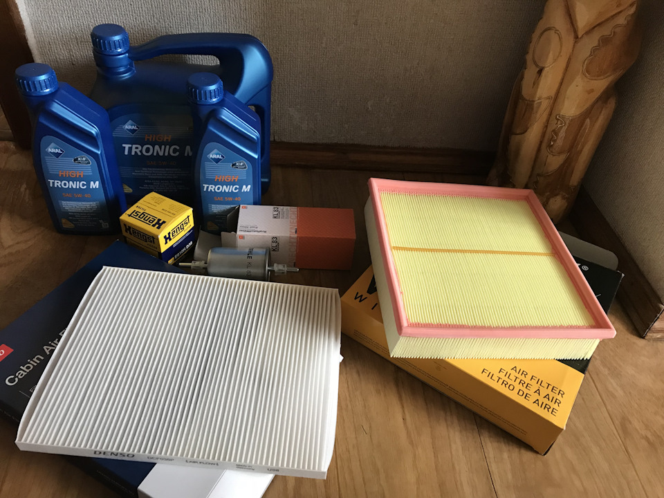 Олія ДВЗ, диференціала, фільтри, свічки 2