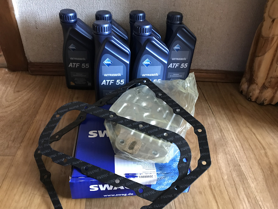 Перші роботи з авто: Заміна мастила АКПП 1