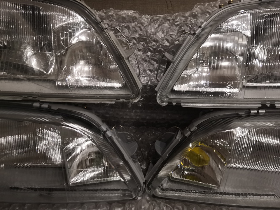 Фари з додатковим Opel omega 1