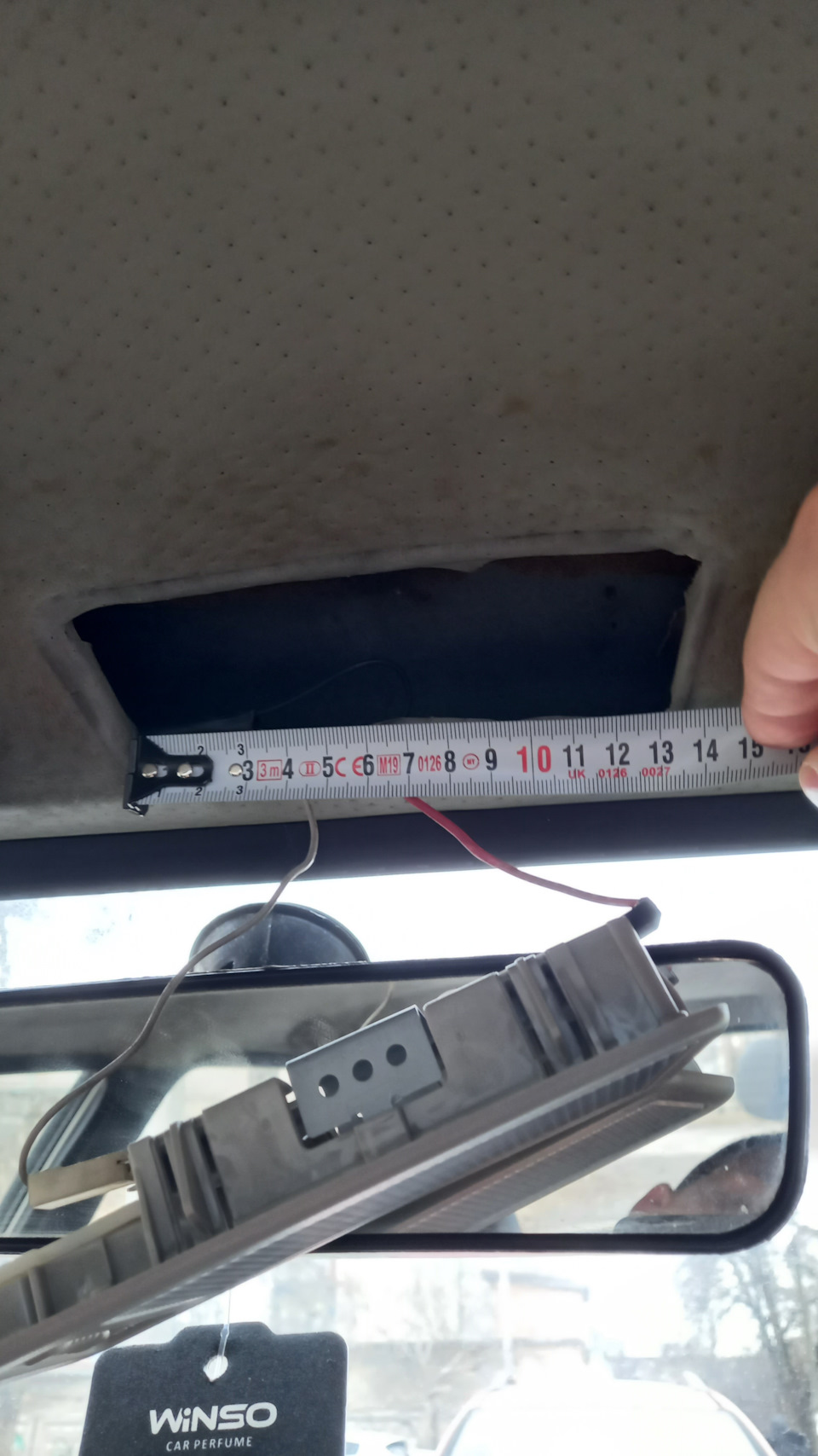 Плафон салону Опель Рекорд. 4