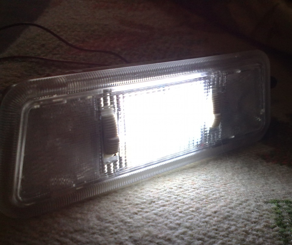 24 LED в плафончик 3