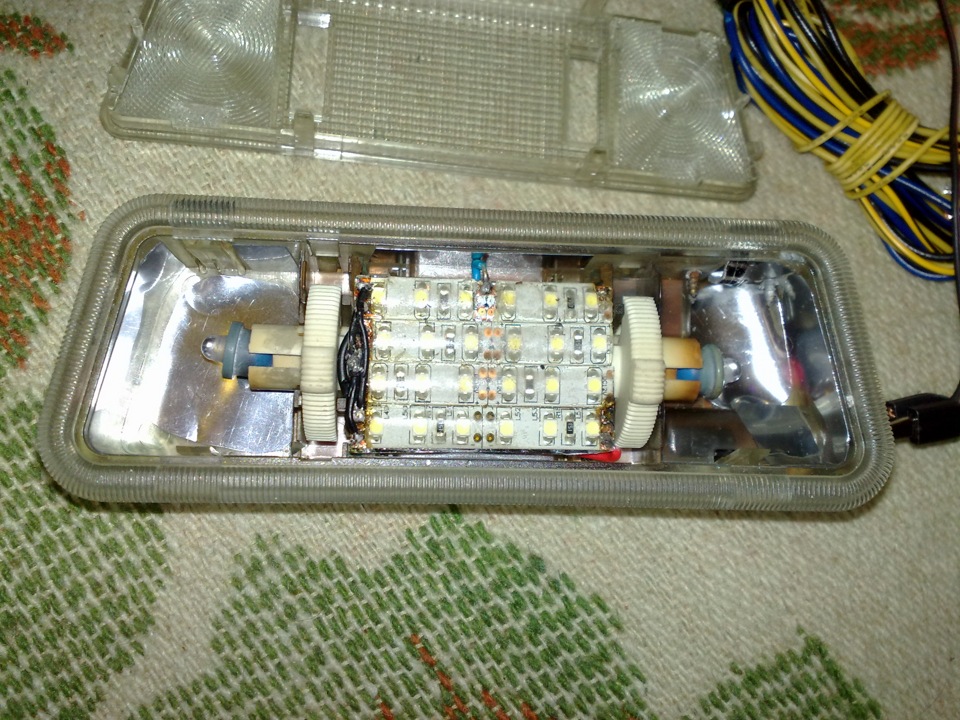 24 LED в плафончик 2