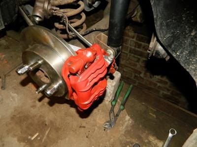 Задні дискові гальма, звіт про виконану роботу, продовження 2