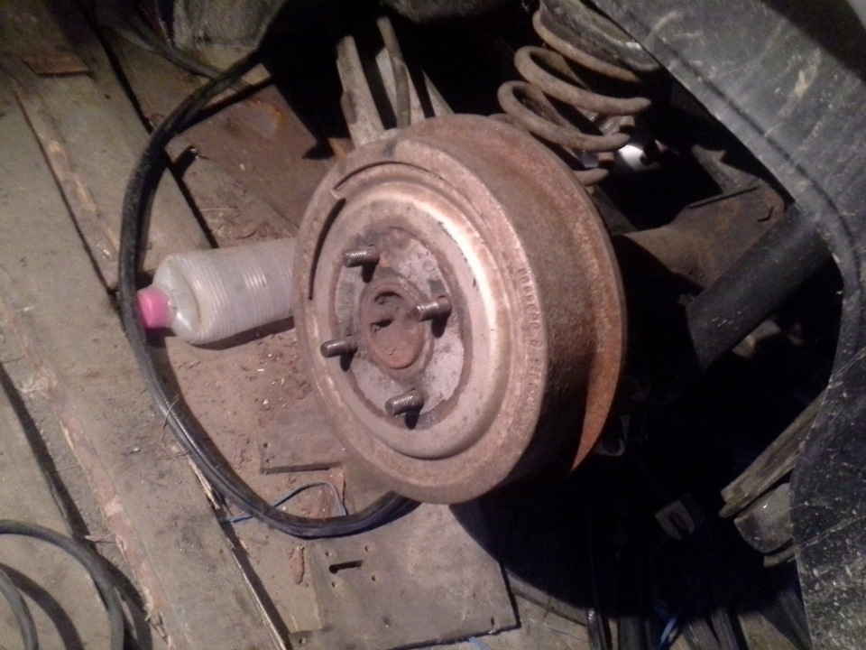 Задні дискові гальма, звіт про виконану роботу 1