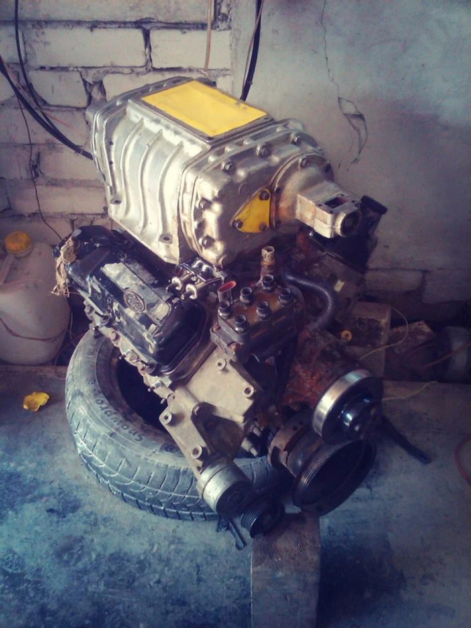 Mustang Engine Supercharger