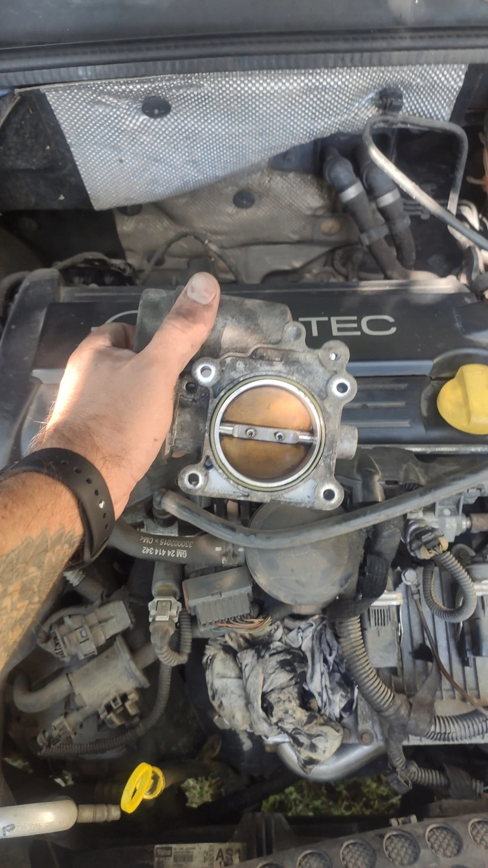 Чистка дроселя z22yh