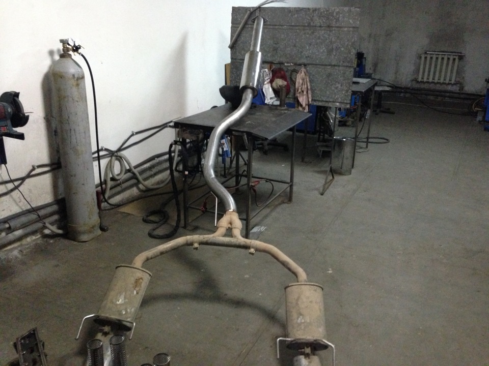 Вихлоп 76 мм. Rud Exhaust System 4