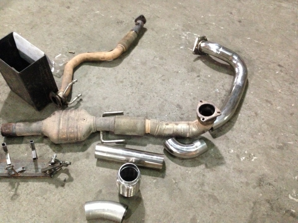 Вихлоп 76 мм. Rud Exhaust System 3