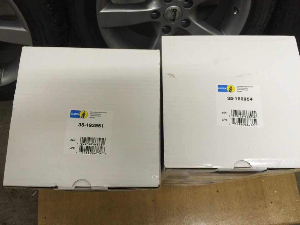 Заміна рідних стояків та пружин на Bilstein B6 та Eibach PRO-KIT 2