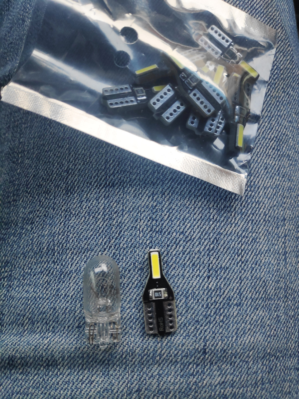 Vectra C. +10л.с. або Led лампи в салон 1