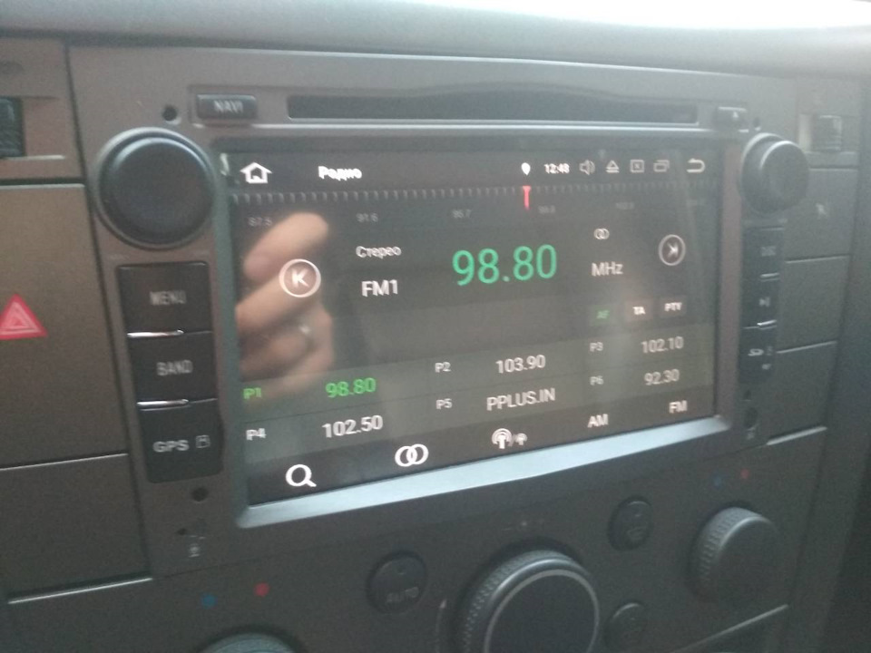 6. Заміна штатної CD30 MP3 на Android 2