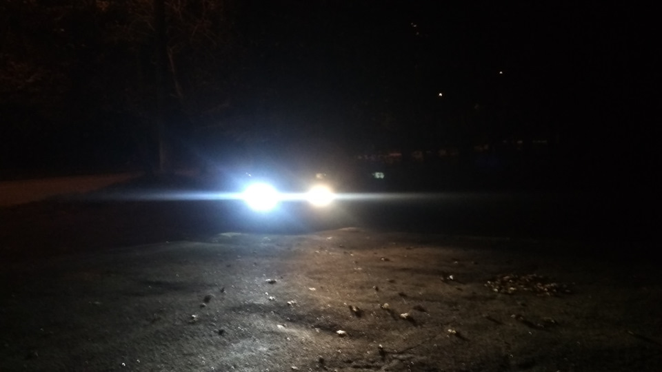 Встановлення Led ламп у головне світло 1