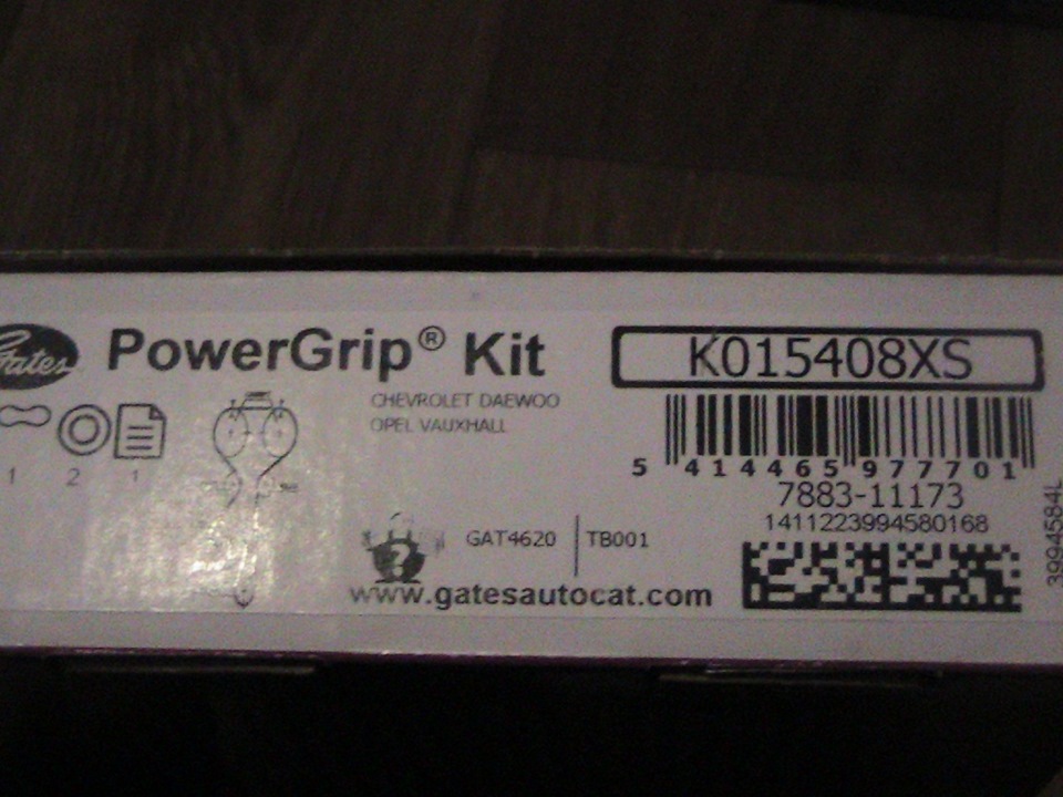 Компл. ремінь ГРМ+ролик PowerGrip 1