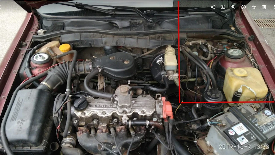 Chek engine. Opel Vectra A 1992