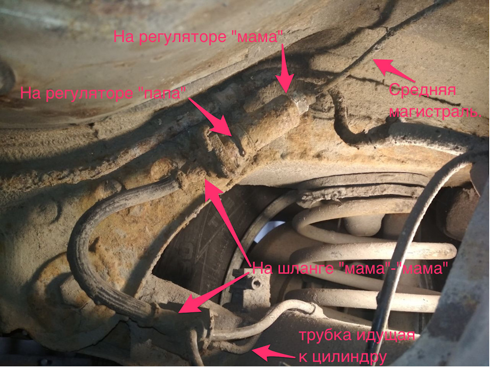 Заміна гальмівних трубок 2