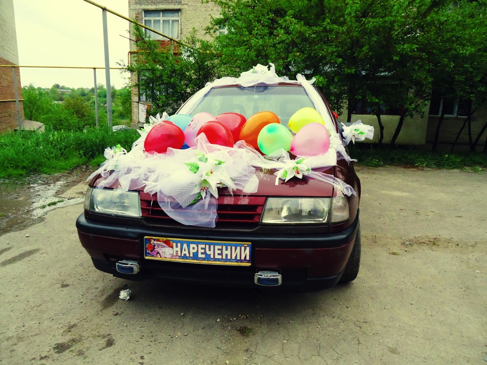 Моя Вектра на весіллі! 1