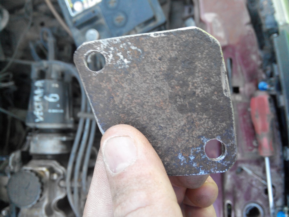 Заглушивши EGR 4