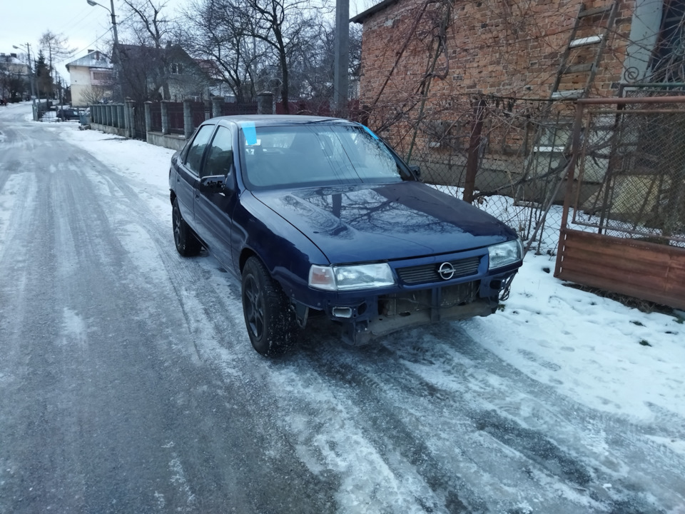 Вектра після фарбування + колеса r15 3