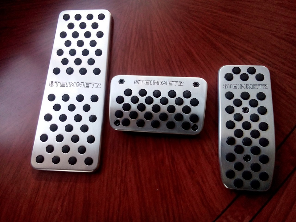 накладки на педали STEINMETZ AKП + 2