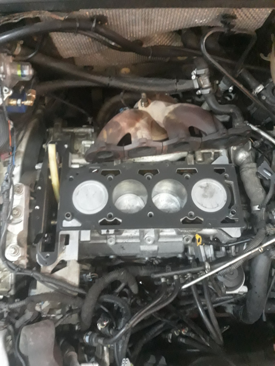 Складання Z22SE Opel Vectra C 4
