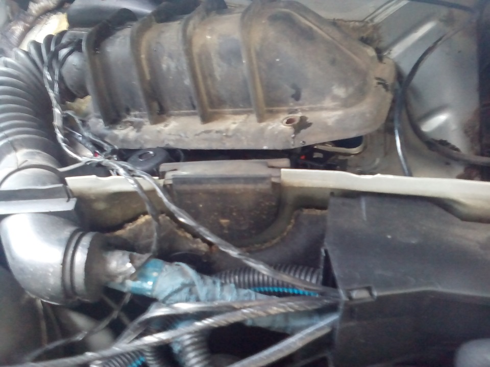 Як зняти ЕБУ двигуна Y 20 DTH Opel Vectra В. 3