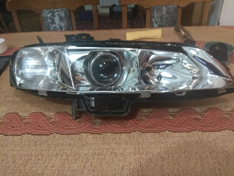 Удосконалення фар BOSCH Xenon Opel Vectra №3. Удосконалення фар BOSCH Xenon Opel Vectra №3. 2