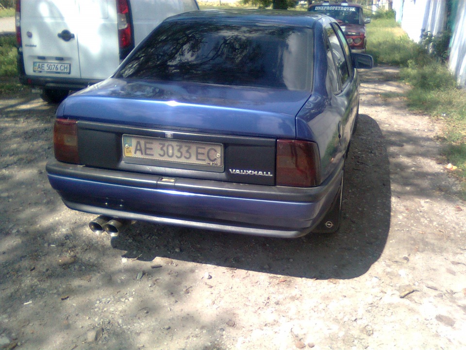 спортивний глушник і шилд Vauxhall 4