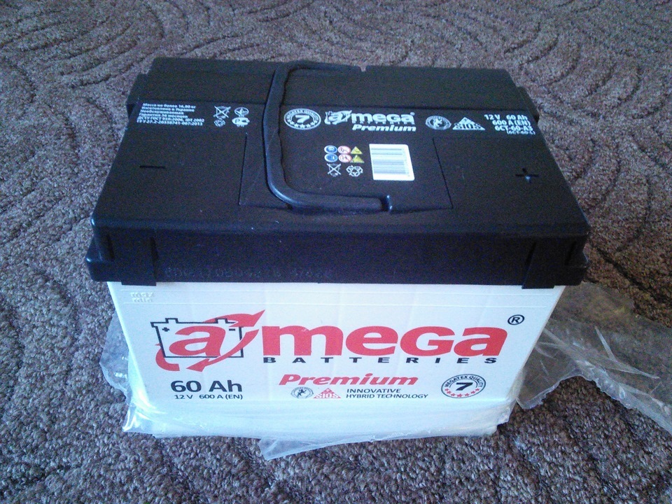 Новий акумулятор A-Mega Premium 60 Ah 1