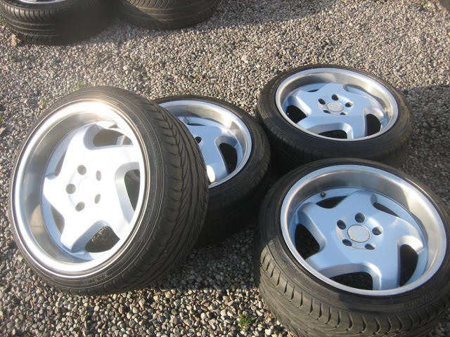 (продані) KW Turbo R17, продам гуму 215\45 + 235\40 1