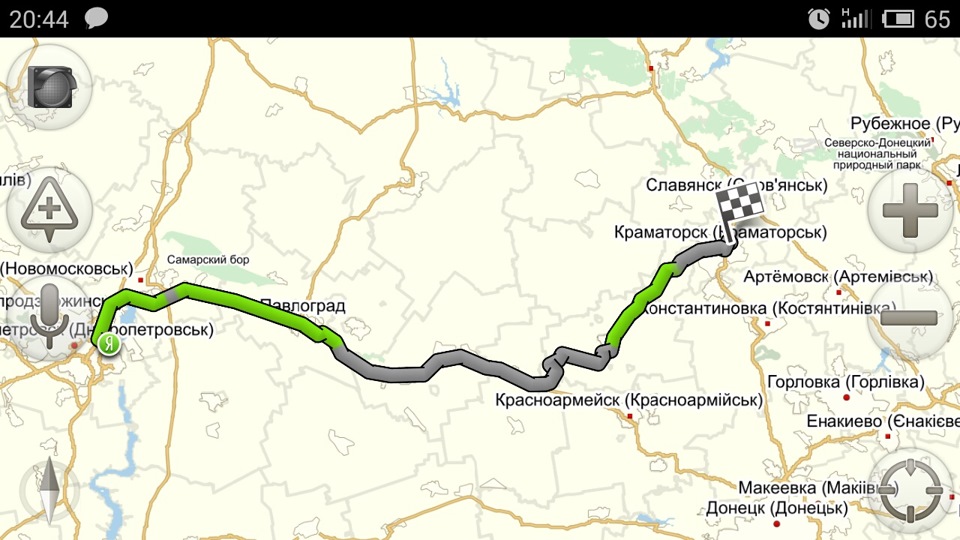 Перші довгі покотушки та стан дороги Дніпропетровськ - Краматорськ- Дніпропетровськ 1