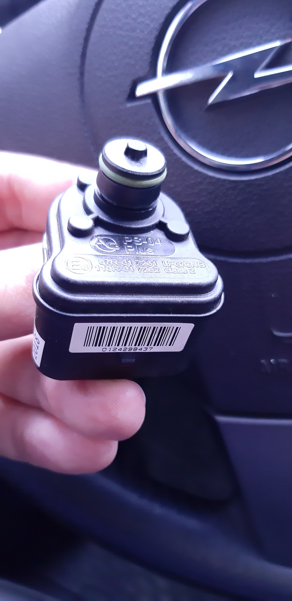 Помер датчик тиску газу-Заміна, мап сенсор Stag PS-04 plus (Польща) map sensor 1