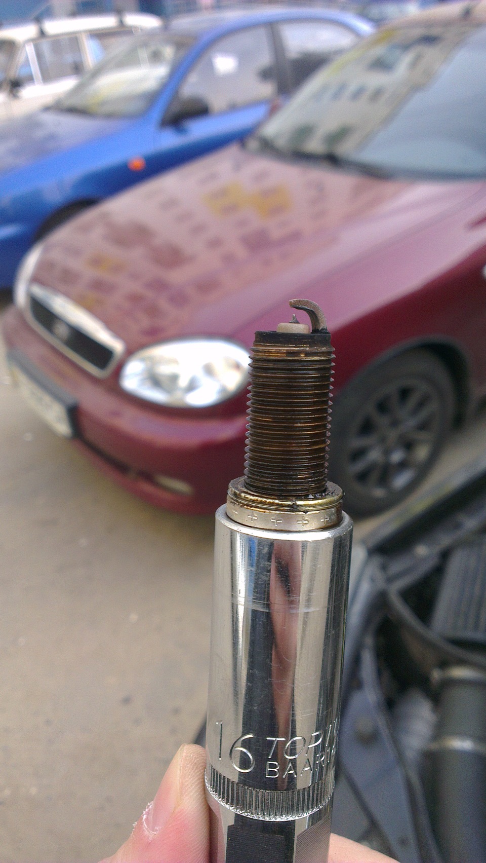 Свічки Denso IKH24 після 30к.км. 5