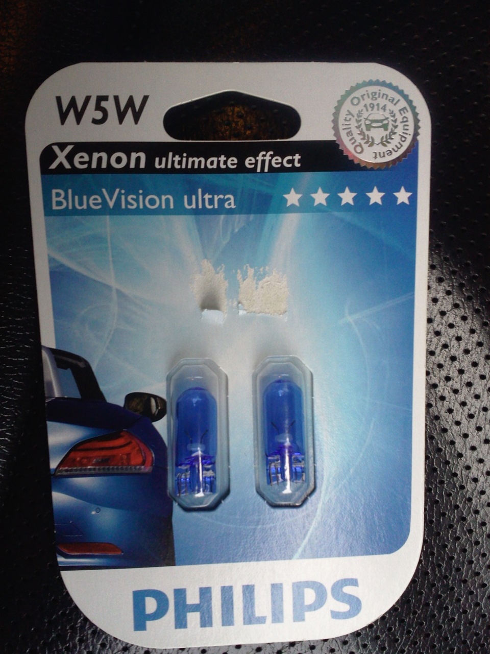 Philips BlueVision ultra W5W 5