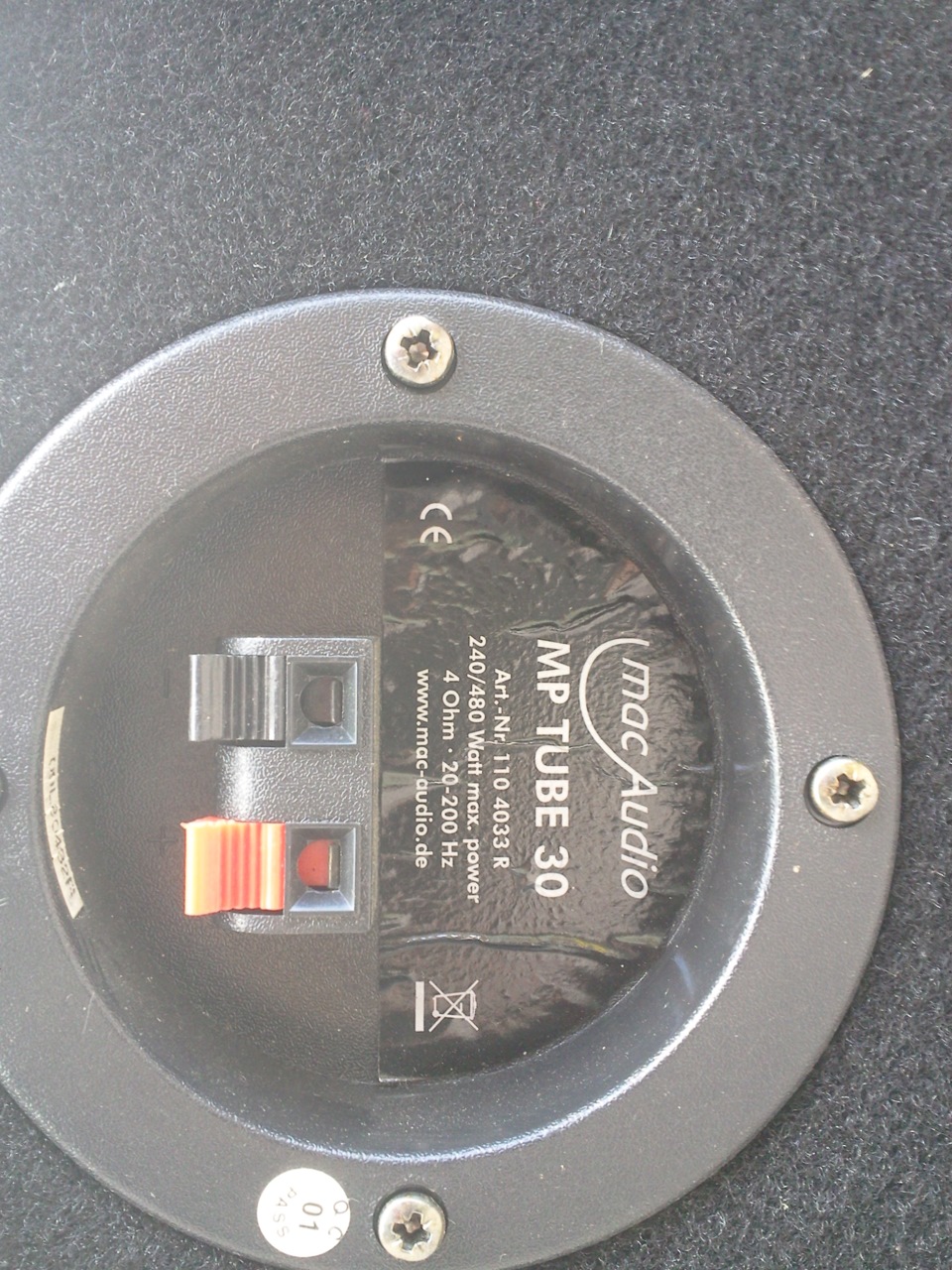 Сабвуфер Mac audio mp tube 30 + вся BLAUPUNKT GTA280 3