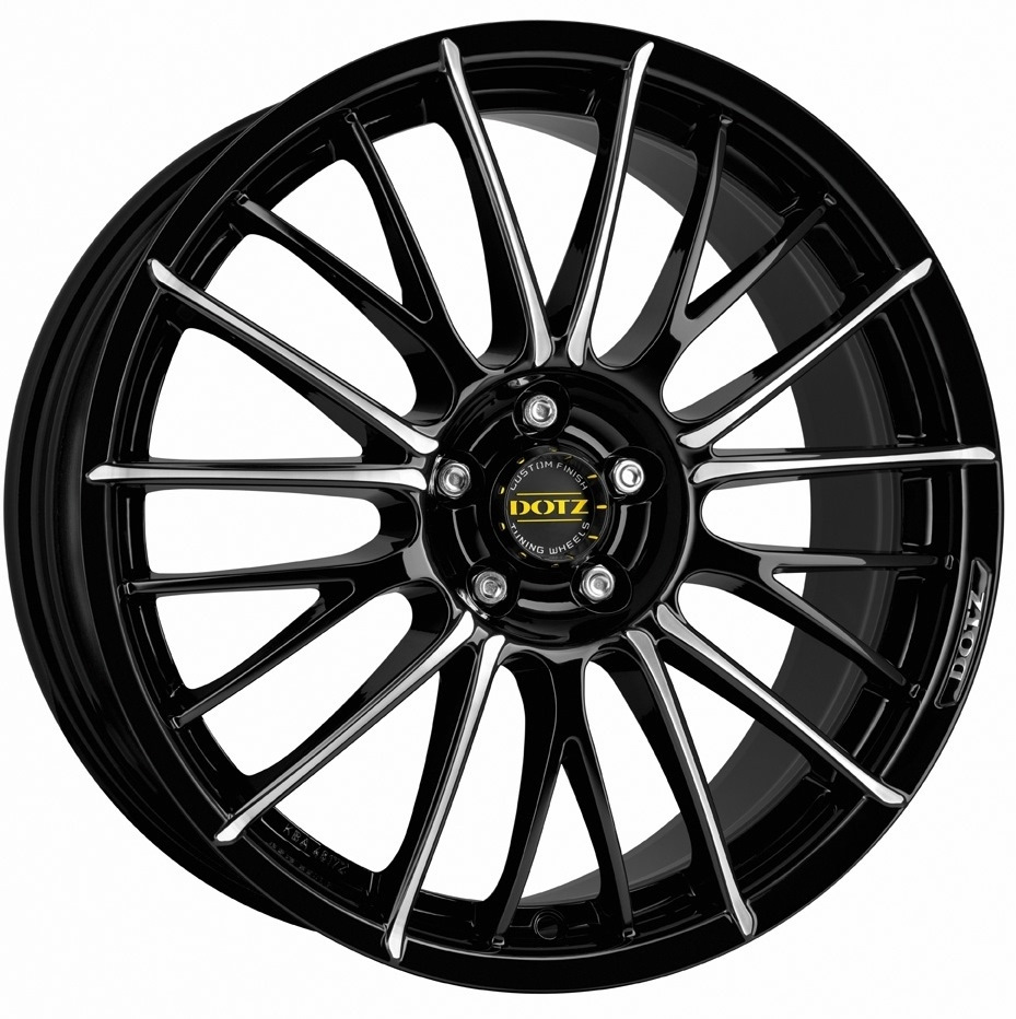 Прикладка.Тапки:Dotz rapier dark.R16 4*100 7J ET38. 2