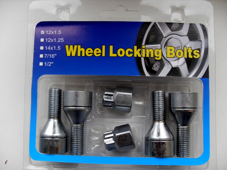 Wheel Locking Bolts 2