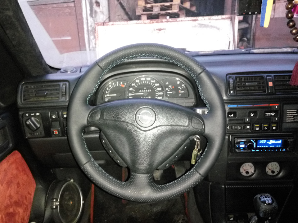 Руль Vectra B sport, на своєму місці 3