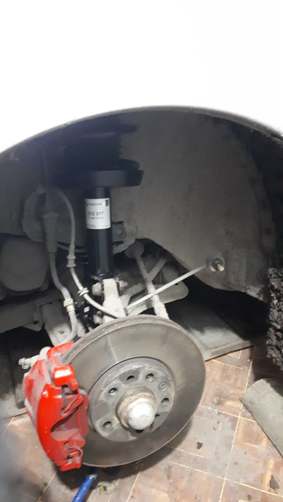 Заміна стойок SACHS made in Turcey 1