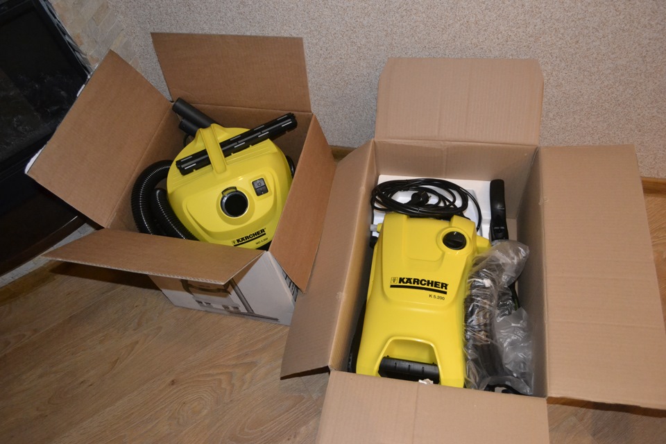 Придбав мийку Karcher k 5.200 + пилосос Karcher WD 2.200 у подарунок 1