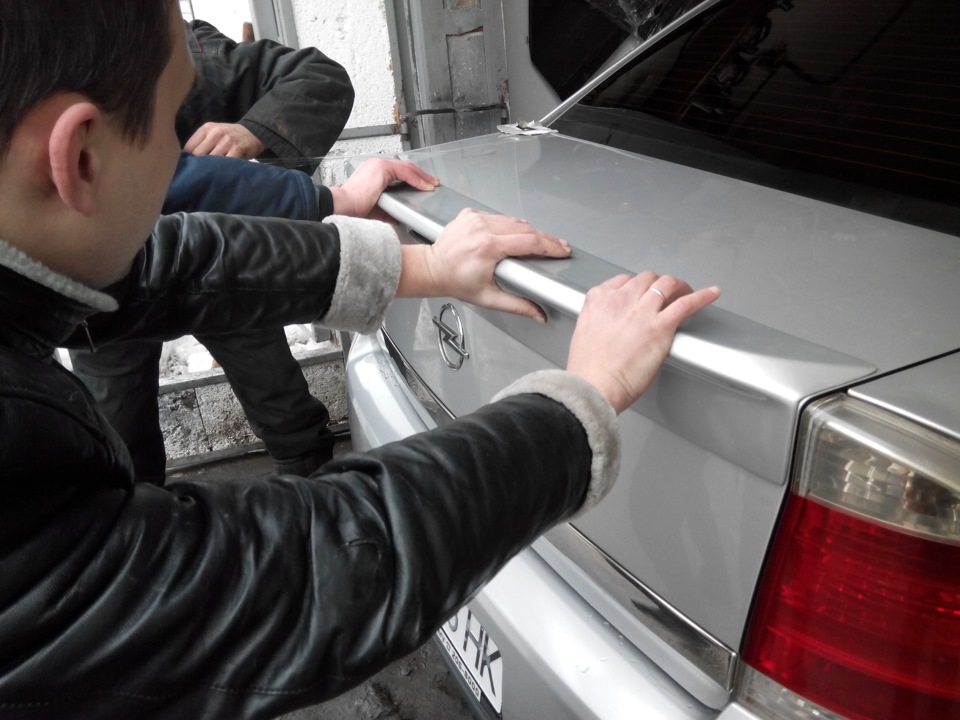 спойлер Opel Vectra C OPC 4