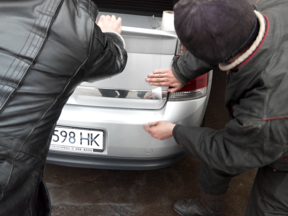 спойлер Opel Vectra C OPC 5