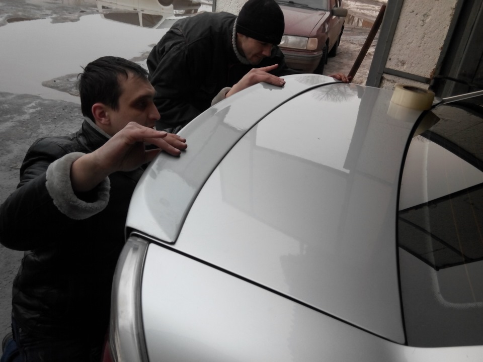 спойлер Opel Vectra C OPC 3