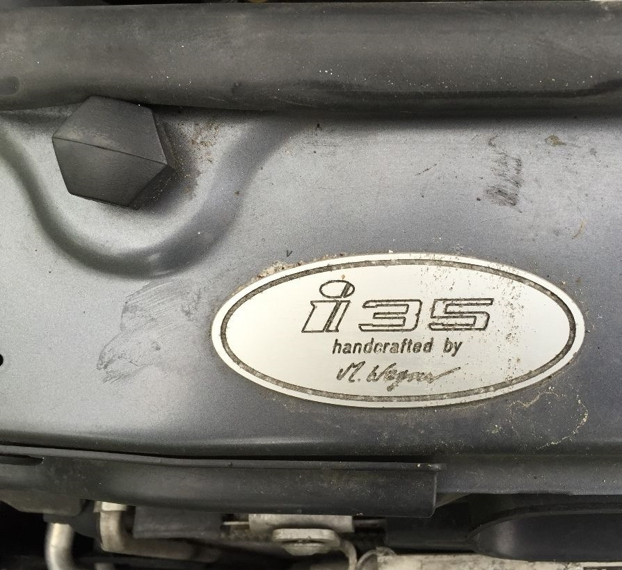 i35 індивідуальний шильдик від irmscher 3