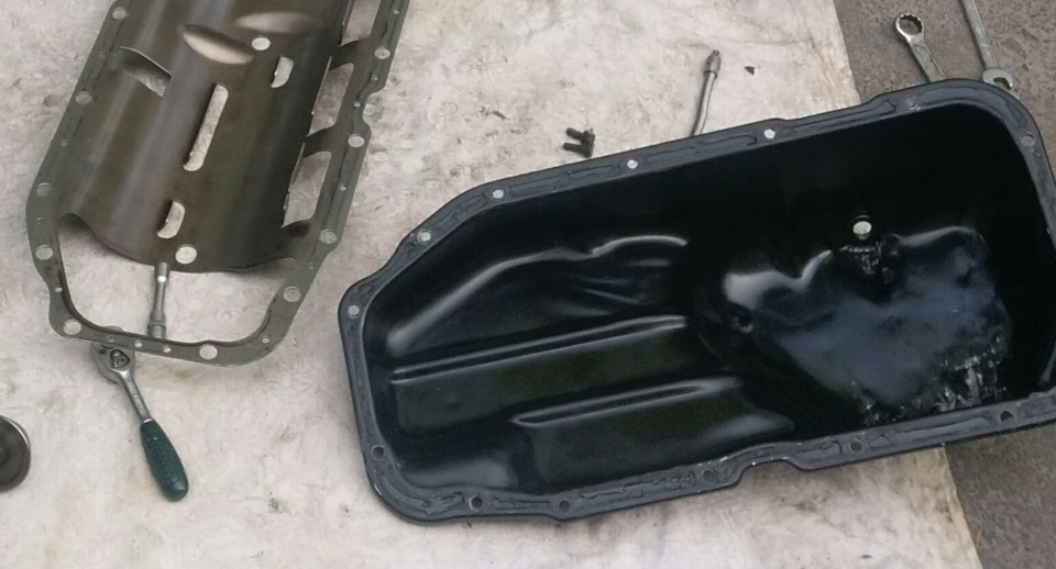 Ремонт пробитого піддону. 3