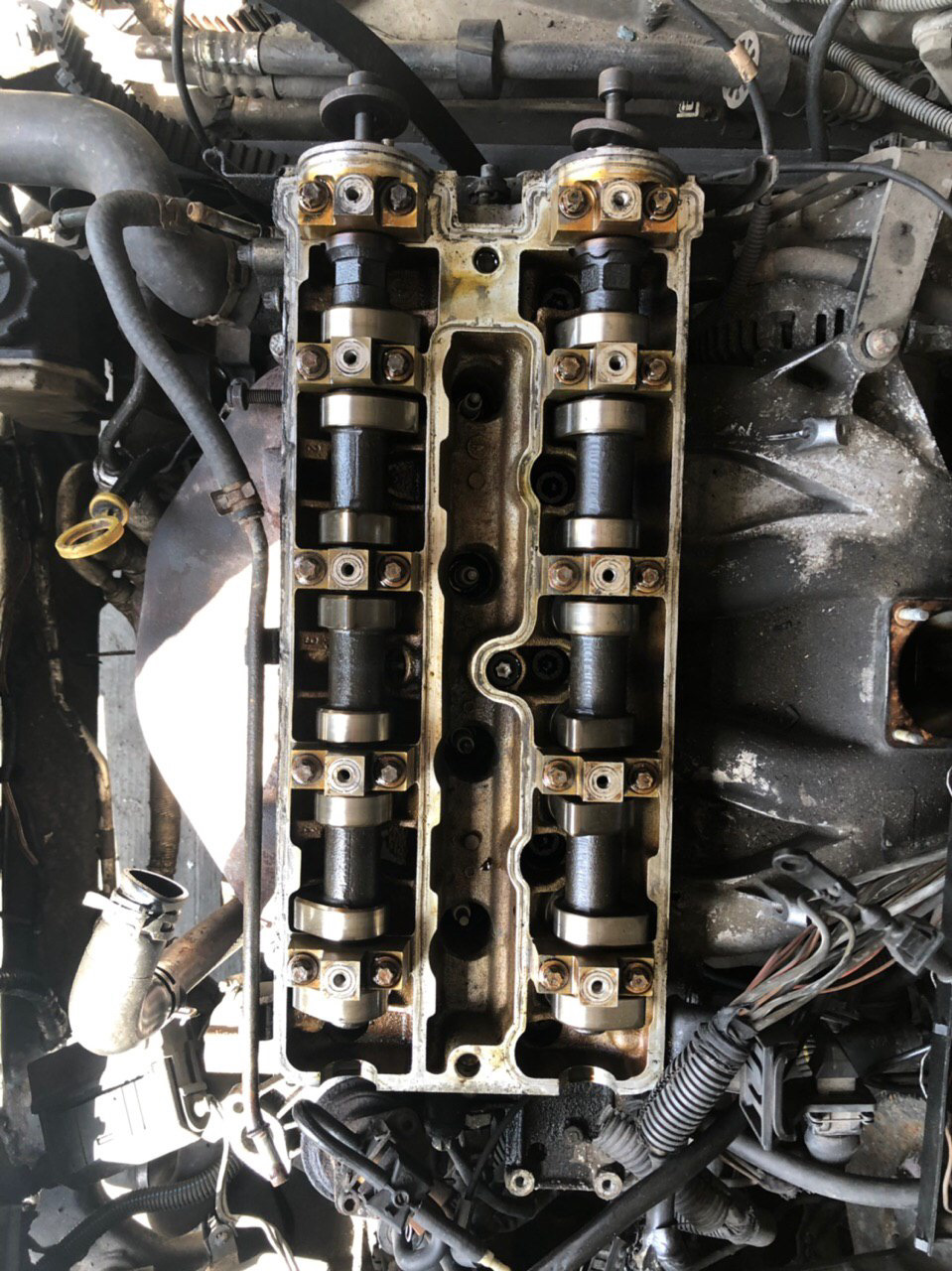 ГБЦ c20xev + клапанна кришка 5